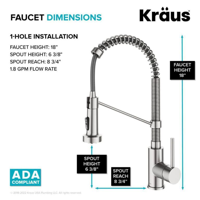 Kraus Kch Loften All In One In Drop In Undermount Single Bowl