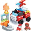 Mega Bloks PAW Patrol Marshall's City Fire Rescue, Building Toys, 34 Pieces