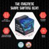 Shashibo Shifting Box, with 36 Rare Earth Magnets - 3D Magic Cube, Mystic Ocean