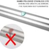 BRIOFOX Shower Curtain Rods 42-72 Inches, Rust Free + Non-Fall Down BRIOFOX Shower Curtain Rods 42-72 Inches, Rust Free + Non-Fall Down