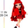 Rainbow High Winter Break Ruby Anderson – Red Fashion Doll & Playset