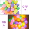 ELCOHO 13.2 Feet 30 Lights Easter Eggs LED String Lights Bright Color Glitter