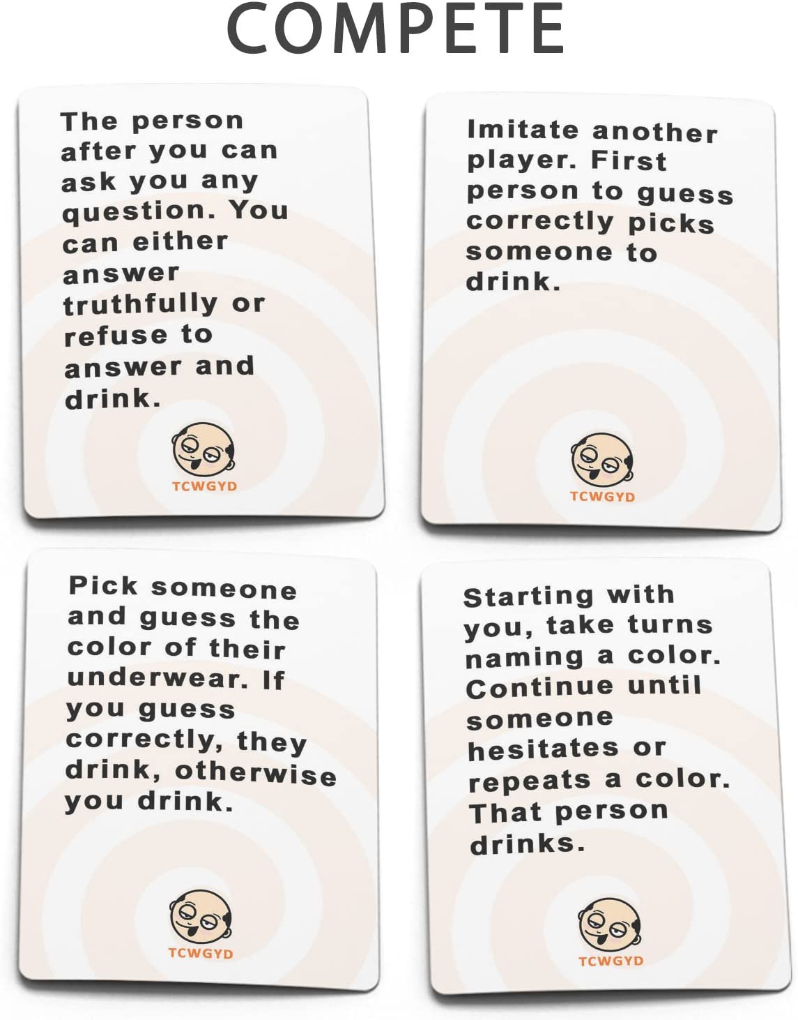 Fun Adult Drinking Game For Parties These Cards Will Get You Drunk 