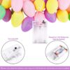 ELCOHO 13.2 Feet 30 Lights Easter Eggs LED String Lights Bright Color Glitter