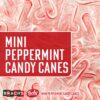 Brach's Mini Candy Canes Tub, 260 Count