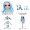 Rainbow High Series 3 Gabriella Icely Fashion Doll – Ice, 2 Designer Outfits