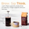Four Sigmatic Mushroom Ground Coffee, Lion's Mane, 12 Ounce Four Sigmatic Mushroom Ground Coffee, Lion's Mane, 12 Ounce