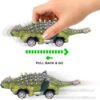 DINOBROS Dinosaur Toy Pull Back Cars, Pull Back Toy Cars, 6 Pack