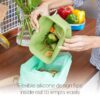 Full Circle Scrap Happy Food Scrap Collector and Freezer Compost Bin, Green Full Circle Scrap Happy Food Scrap Collector and Freezer Compost Bin, Green
