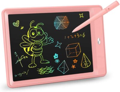 KOKODI LCD Writing Tablet, Educational and Learning Toy for 3-6 Years Pink