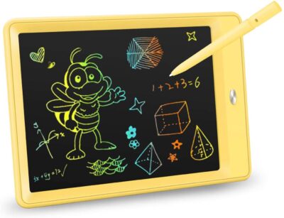 KOKODI LCD Writing Tablet, Educational and Learning Toy for 3-6 Years Yellow