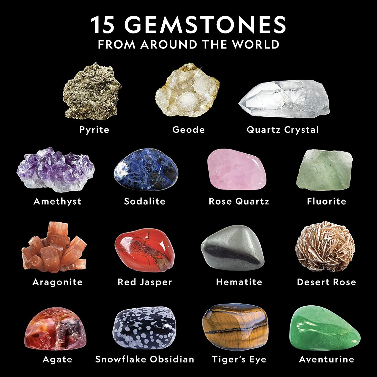 National Geographic Mega GEMSTONE Mine Dig up 15 Real Gems Crystal Science Kit for sale online 