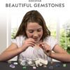 NATIONAL GEOGRAPHIC Mega Gemstone Dig Kit–Dig Up 15 Real Gems, Science Toy