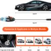 Niecarva Car Vacuum, Handheld Vacuum Cleaner for Car with LED Light 16.4 Ft Cord