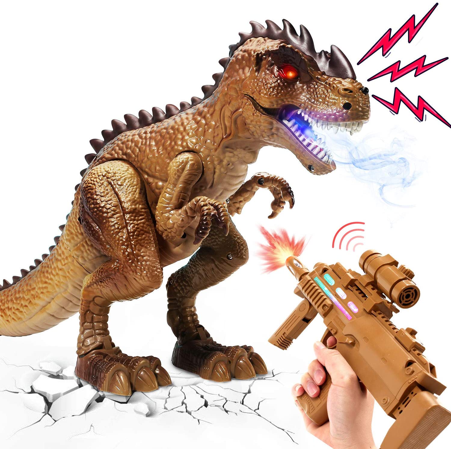 electronic dinosaur toy