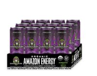 Sambazon Organic Amazon Energy Drink, Jungle Love, Acai Berry and Passionfruit, 12 Ounce (Pack of 12)