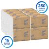 Scott Essential Multifold Paper Towels, 16 Packs, 250 Sheets