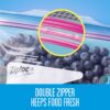 Ziploc Quart Food Storage Freezer Bags, Grip 'n Seal Technology, 30ct, 4 Pack