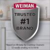 Weiman Ceramic and Glass Cooktop Cleaner 10 Oz, Stove Top Daily Cleaner Kit 12 Oz