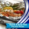Reynolds Wrap Aluminum Foil, 175 Square Feet 2 Pack, 350 Total Square Feet Reynolds Wrap Aluminum Foil, 175 Square Feet 2 Pack, 350 Total Square Feet