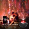 Galaxy Projector, Star Projector 3 in 1 Night Light Projector w/LED Cloud