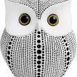 APPS2Car Owl Statue for Home Decor, White