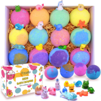 Bath Bombs for Kids with Toys Inside Surprise - 12pack Bubble Bath Fizzies