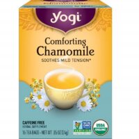 Yogi Tea Comforting Chamomile, 4 Pack, Soothes Mild Tension, 64 Tea Bags