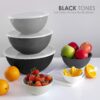 Cook with Color Mixing Bowls with Lids - Bowls Set 12 Piece Plastic Nesting
