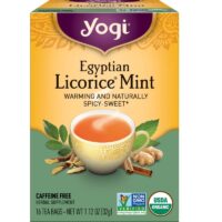 Yogi Tea Egyptian Licorice Mint, 6 Pack, 96 Tea Bags