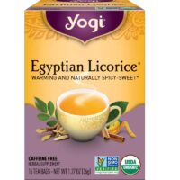 Yogi Tea Egyptian Licorice Tea, 6 Pack, Caffeine Free, 96 Organic Bags