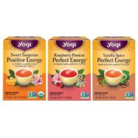 Yogi Tea Energy Tea Variety Pack Sampler, 3 Pack, 48 Tea Bags