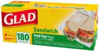 Glad Fold Top Sandwich Bags