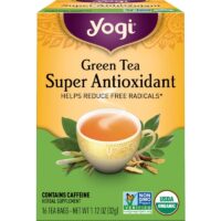 Yogi Tea Green Tea Super Antioxidant, 6 Pack, Support Overall Health, 96 Tea Bags