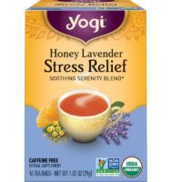 Yogi Tea Honey Lavender Stress Relief, 4 Pack, 64 Tea Bags