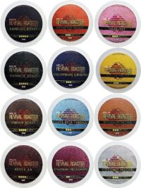 InfuSio Gourmet Roasted Coffee, Variety Pack Revival Roaster, 96-count