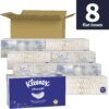 Kleenex Ultra Soft Facial Tissues, 8 Flat Boxes, 120 Tissues per Box