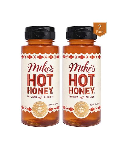 Mike's Hot Honey 10 oz Easy Pour Bottle, Original (2 Pack)