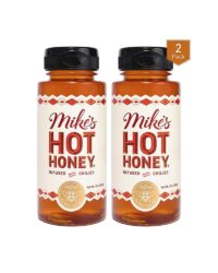 Mike's Hot Honey 10 oz Easy Pour Bottle, Original (2 Pack)