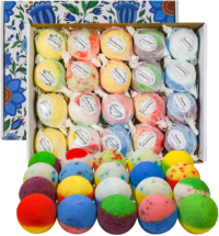 Nagaliving Bath Bombs Gift Set, 20 Wonderful Fizz Effect Handmade Bath Bombs
