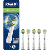 Oral-B FlossAction Toothbrush Refill Brush Heads, 5 Count