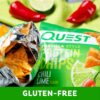 Quest Nutrition Tortilla Style Protein Chips, Chili Lime, Baked, 1.1 Oz, 12 Count