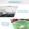 WAQIA Mini Washing Machine Portable Ultrasonic Turbine Washer, Portable Washing