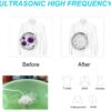 WAQIA Mini Washing Machine Portable Ultrasonic Turbine Washer, Portable Washing