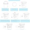 WAQIA Mini Washing Machine Portable Ultrasonic Turbine Washer, Portable Washing