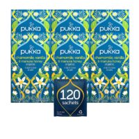Pukka Chamomile, Vanilla And Manuka Honey, 6 Pack, 120 Tea Bags