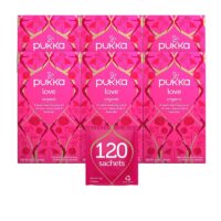 Pukka Love, Chamomile & Lime Flower, 6 Pack, 120 Tea Bags