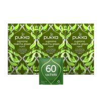 Pukka Supreme Matcha Green, Oothu, Sencha & Suio Gang, 20 Count, Pack of 3