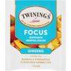 Twinings of London Focus Mental Support Ginseng, 18 Count, Pack of 6 Twinings of London Focus Mental Support Ginseng, 18 Count, Pack of 6