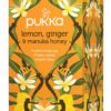 Pukka Lemon Ginger And Manuka Honey, Herbal Tea Bags, 6 Pack, 120 Tea Bags